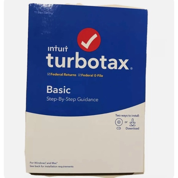 New Intuit Turbotax Basic 2019 For Windows & Mac Sealed - Picture 1 of 6